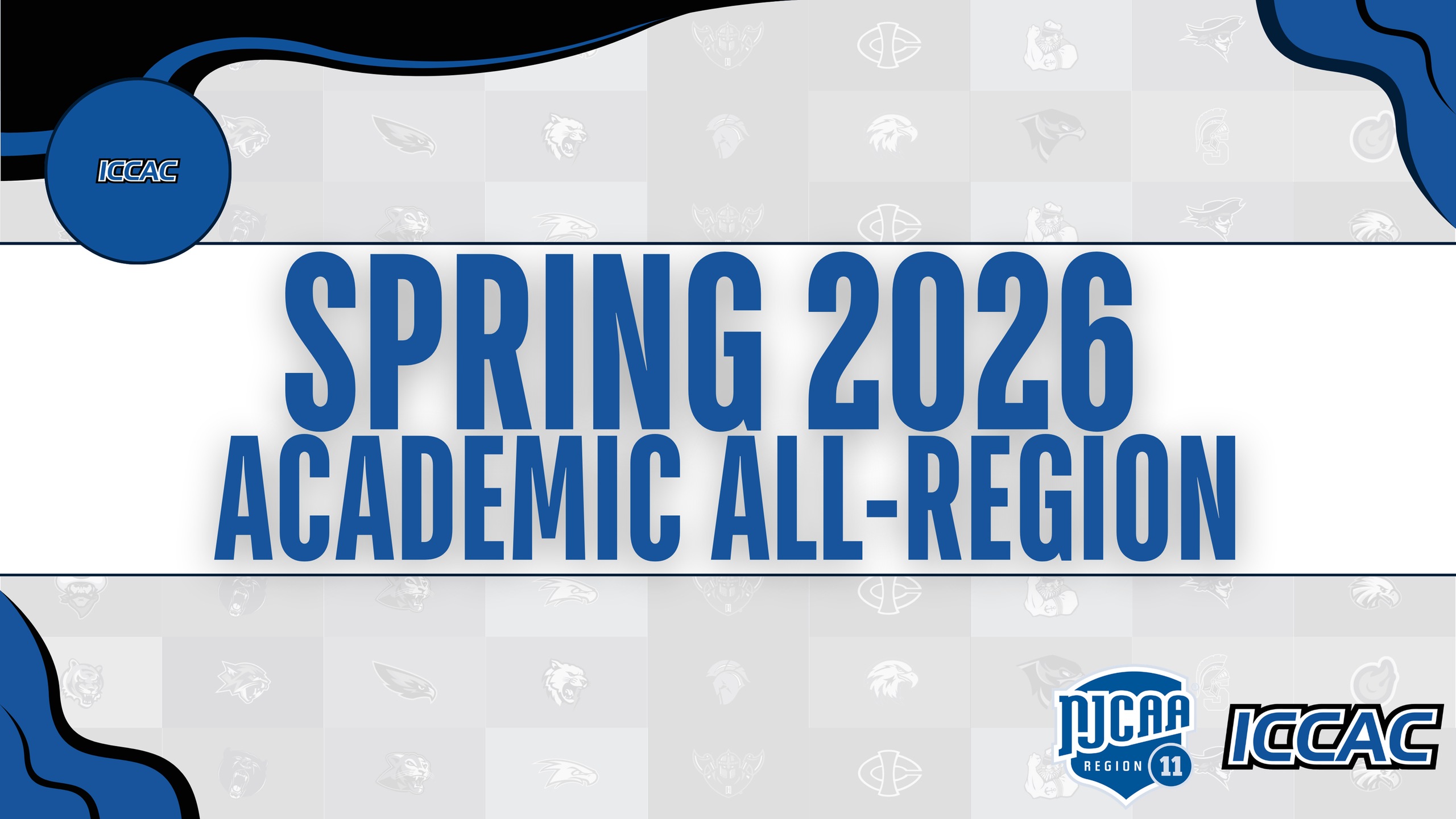 Student-Athletes Earn ICCAC Academic All-Region